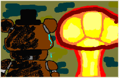 I drew this in KinitoPet and it is upsetting how good this is like where is this skill normally but oh my god is it funny. Also, there were zero layers and it was just even worse MS Paint so APPRECIATE THIS